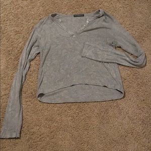 Brandy Melville grey top
